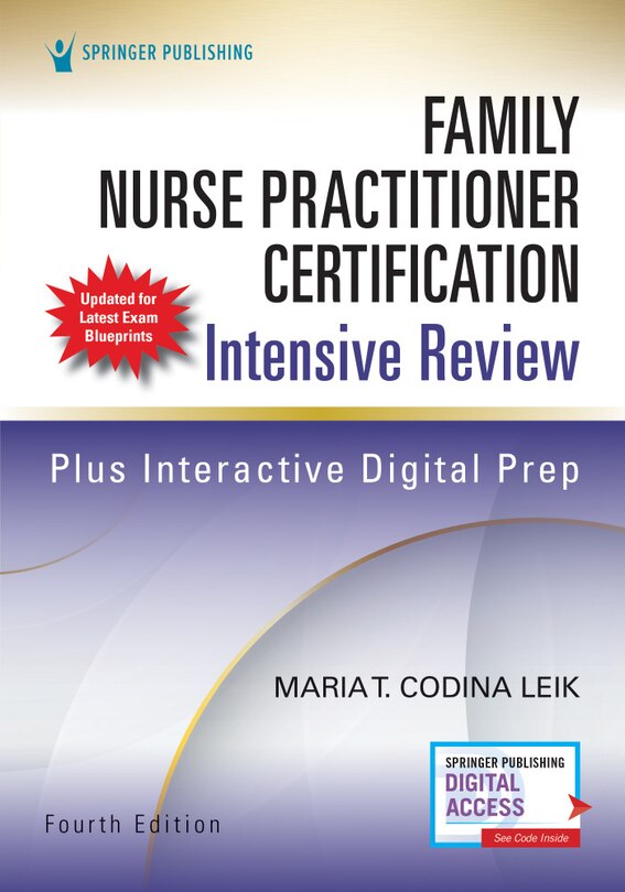 Front cover_Family Nurse Practitioner Certification Intensive Review