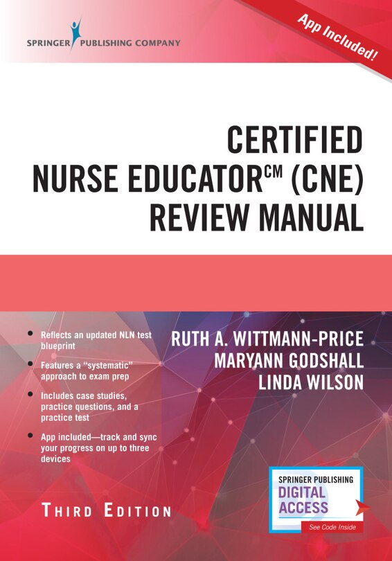 Couverture_Certified Nurse Educator (cne) Review Manual (book With App)