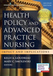 Front cover_Health Policy And Advanced Practice Nursing