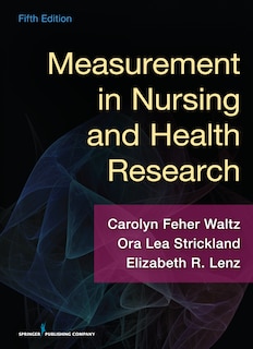 Front cover_Measurement In Nursing And Health Research