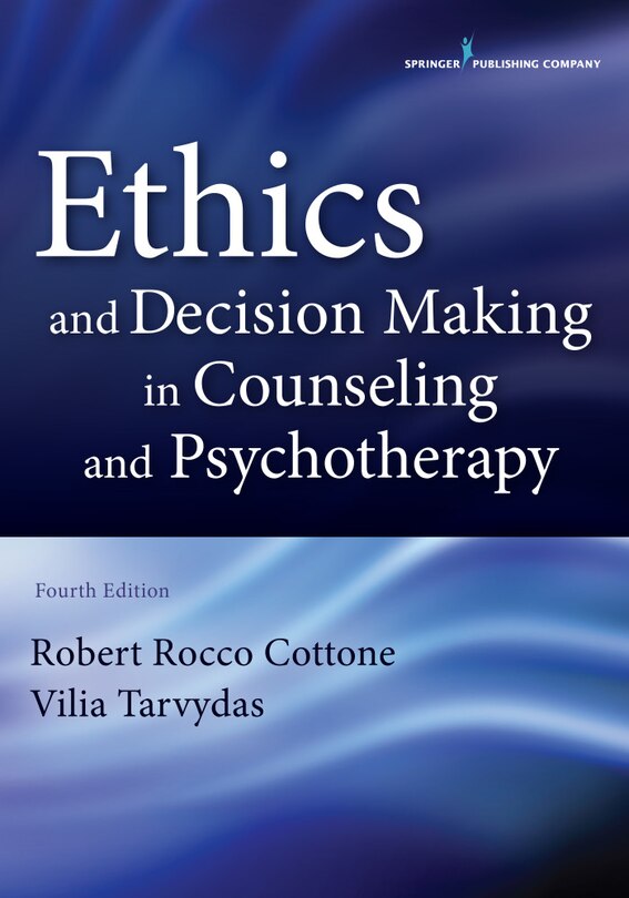 Couverture_Ethics And Decision Making In Counseling And Psychotherapy