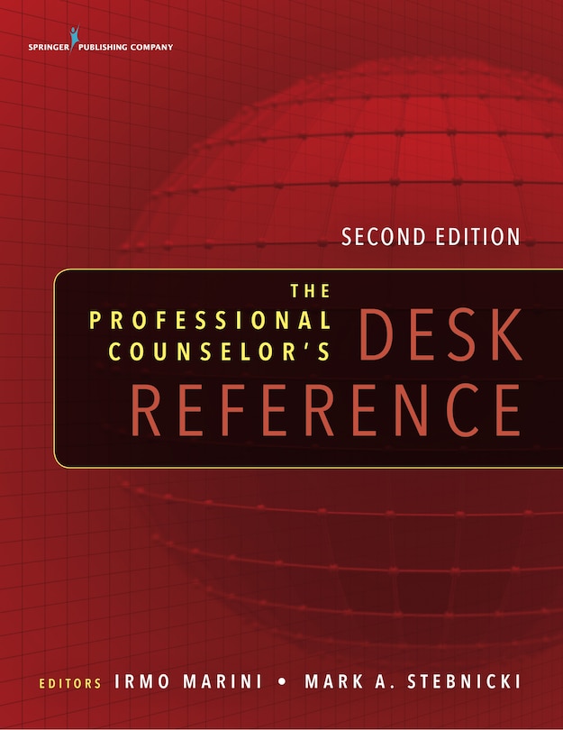 Front cover_The Professional Counselor's Desk Reference