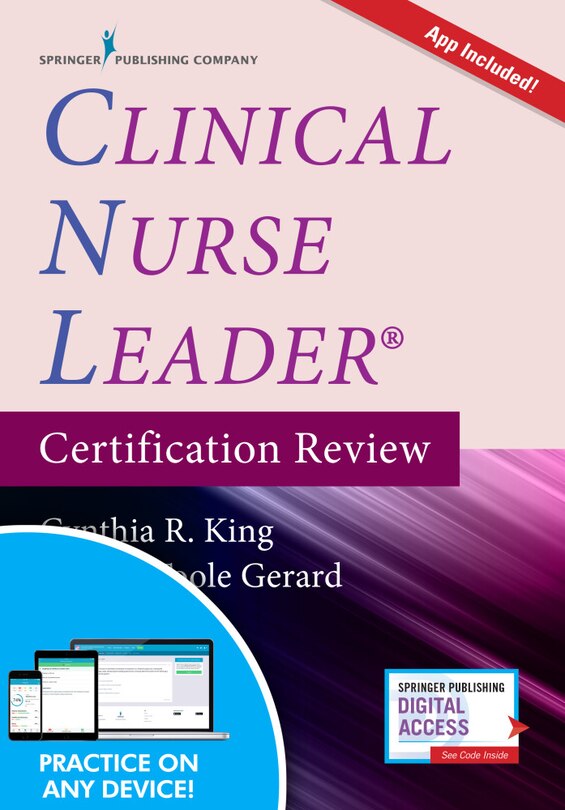 Couverture_Clinical Nurse Leader Certification Review With App