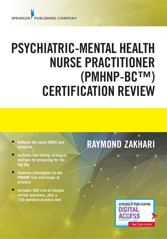 Front cover_The Psychiatric-mental Health Nurse Practitioner Certification Review Manual