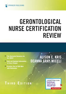 Front cover_Gerontological Nurse Certification Review