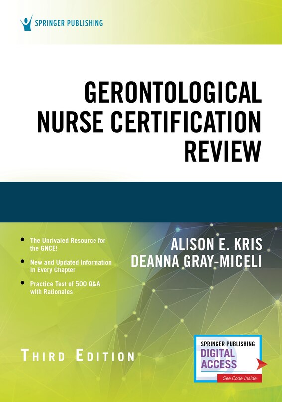 Front cover_Gerontological Nurse Certification Review