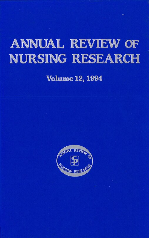 Front cover_Annual Review of Nursing Research, Volume 12, 1994