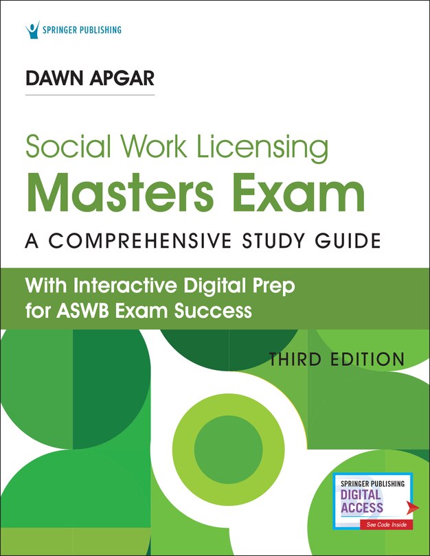 Front cover_Social Work Licensing Masters Exam Guide