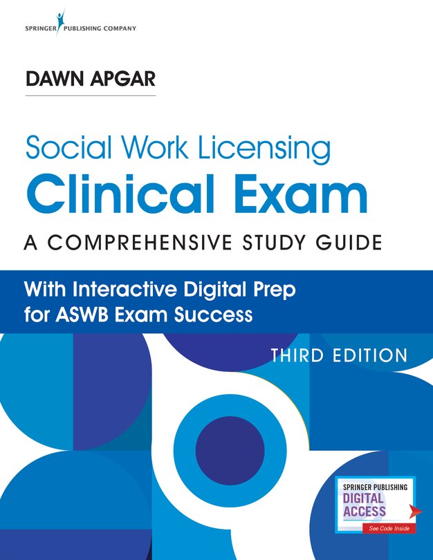 Front cover_Social Work Licensing Clinical Exam Guide