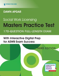 Front cover_Social Work Licensing Masters Practice Test, Third Edition