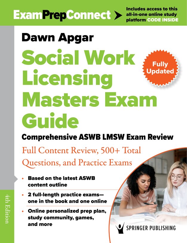 Front cover_Social Work Licensing Masters Exam Guide