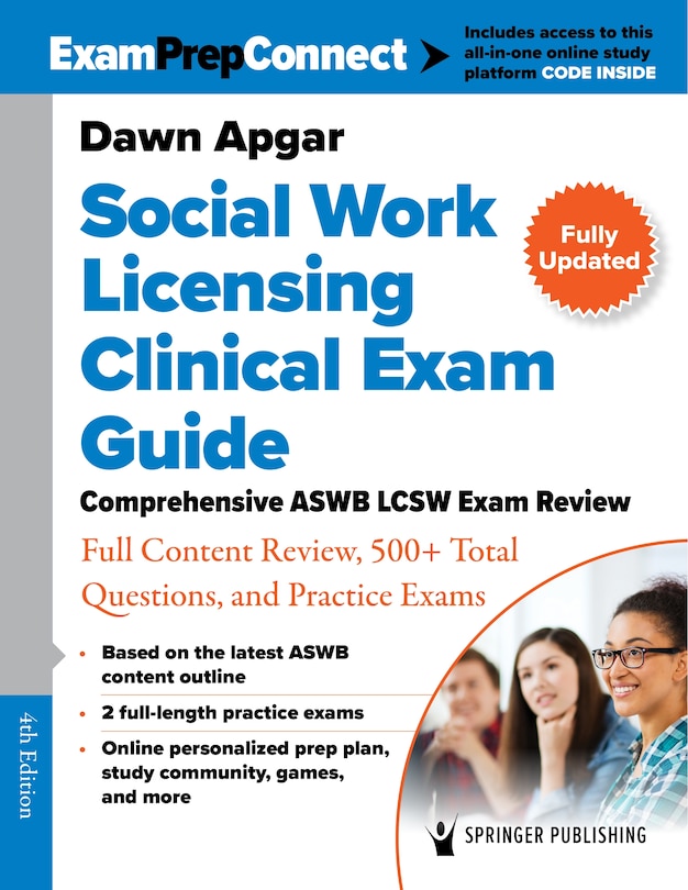 Front cover_Social Work Licensing Clinical Exam Guide