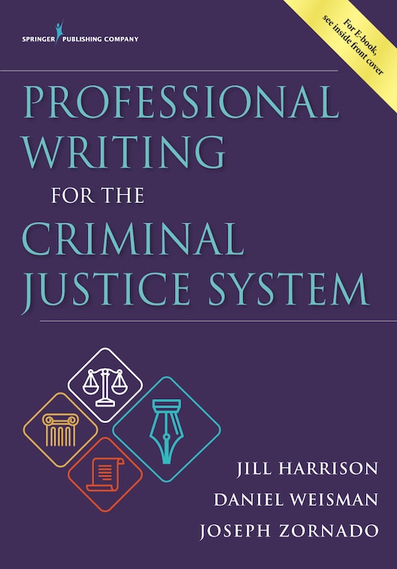 Front cover_Professional Writing For The Criminal Justice System