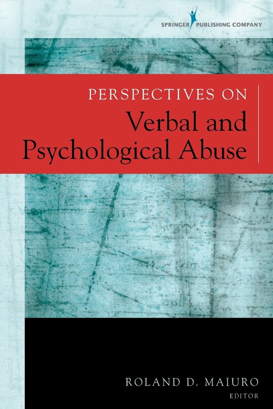 Front cover_Perspectives On Verbal And Psychological Abuse