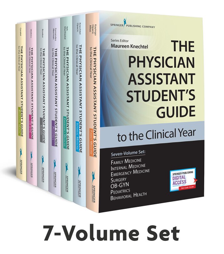 Front cover_The Physician Assistant Student's Guide To The Clinical Year Seven-volume Set