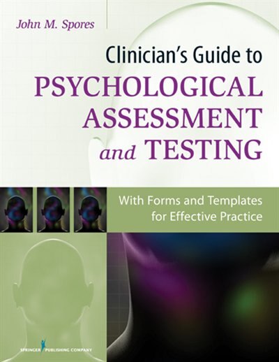 Front cover_Clinician's Guide To Psychological Assessment And Testing