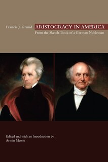 Front cover_Aristocracy In America