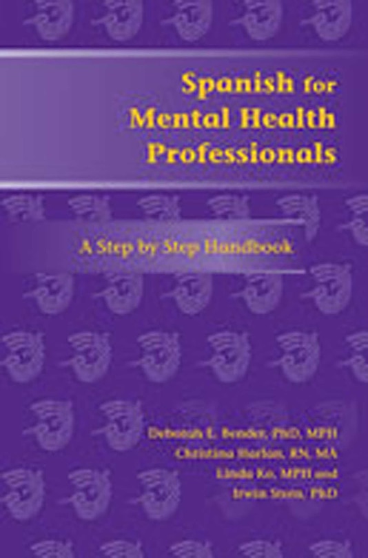Couverture_Spanish for Mental Health Professionals