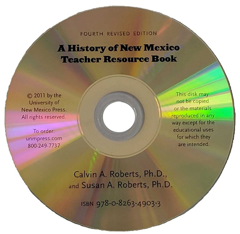 Front cover_A History of New Mexico, 4th Revised Edition, Teacher Resource Book