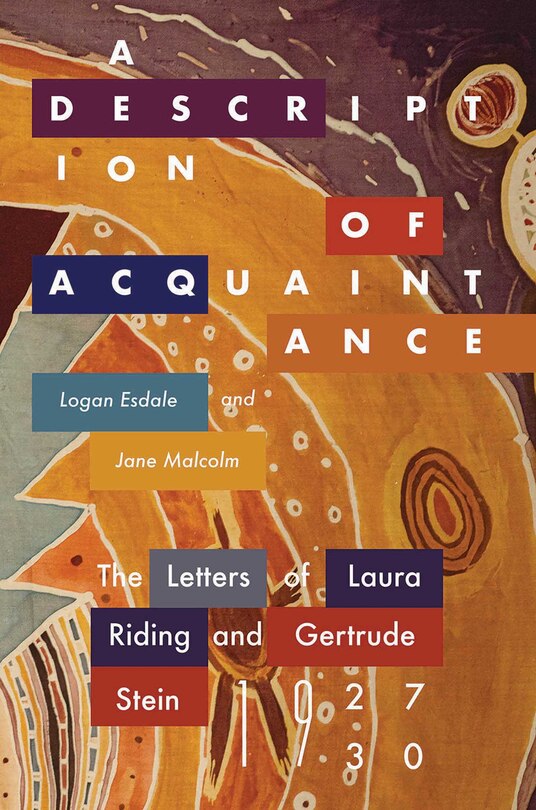 Front cover_A Description of Acquaintance