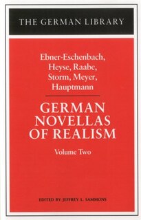 Couverture_German Novellas Of Realism