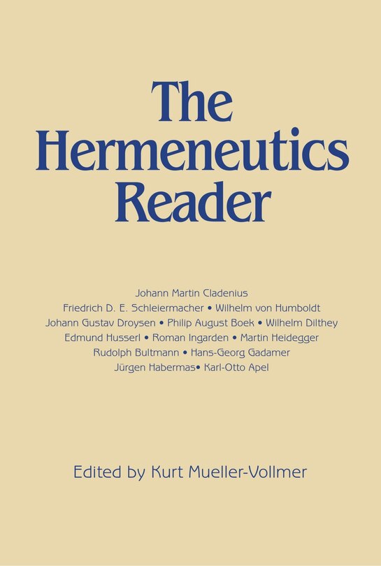 Couverture_Hermeneutics Reader