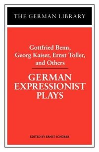 Couverture_German Expressionist Plays