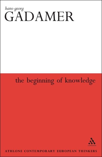 Front cover_The Beginning of Knowledge