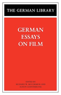 Front cover_German Essays On Film