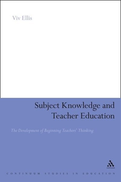 Couverture_Subject Knowledge and Teacher Education