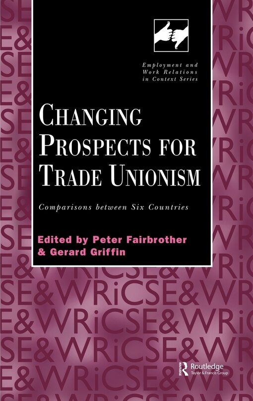 Front cover_Changing Prospects for Trade Unionism