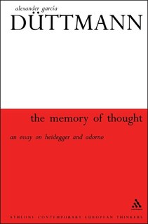 Front cover_Memory Of Thought
