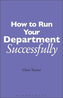 Front cover_How to Run your Department Successfully