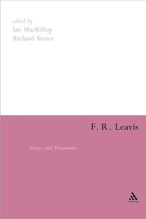 Front cover_F.R. Leavis