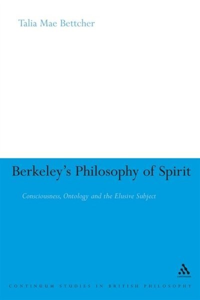 Front cover_Berkeley's Philosophy Of Spirit