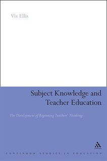 Front cover_Subject Knowledge and Teacher Education