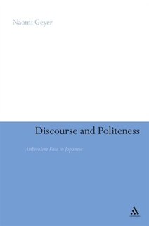 Couverture_Discourse And Politeness