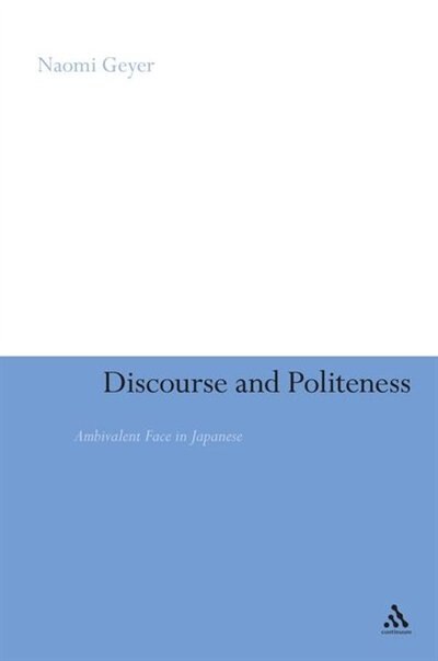Couverture_Discourse And Politeness