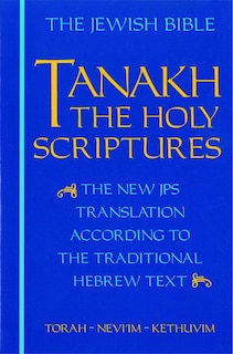 Front cover_JPS TANAKH: The Holy Scriptures (blue)