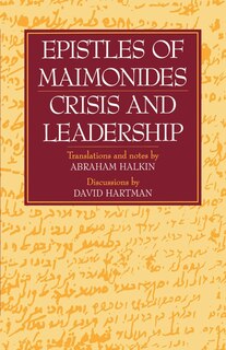 Front cover_Epistles of Maimonides