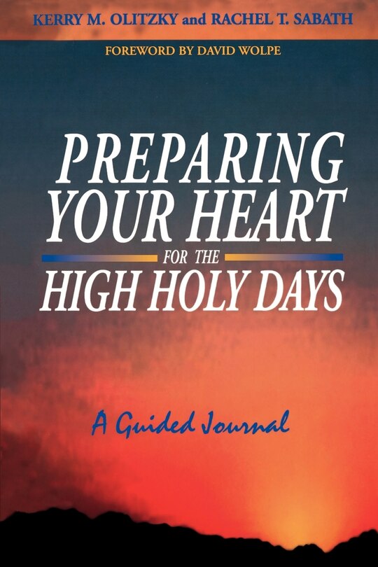 Front cover_Preparing Your Heart for the High Holy Days: A Guided Journal