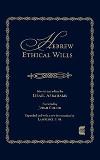 Front cover_Hebrew Ethical Wills