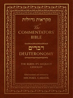 Couverture_The Commentators' Bible: Deuteronomy