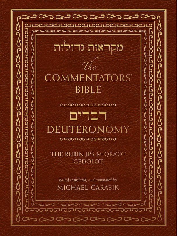 Couverture_The Commentators' Bible: Deuteronomy