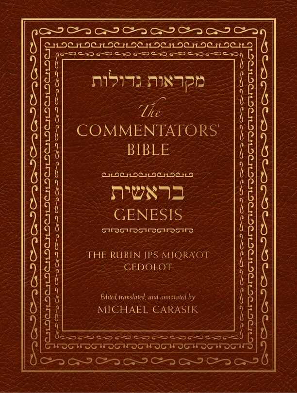 Couverture_The Commentators' Bible: Genesis