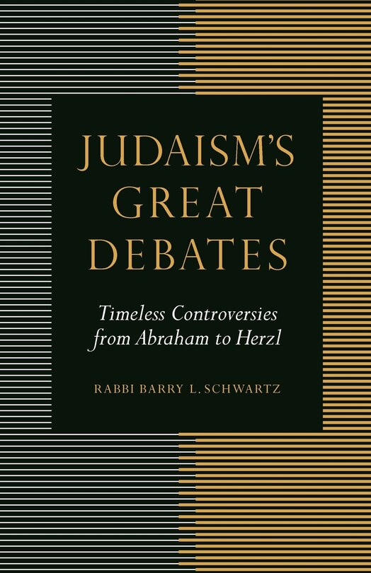 Front cover_Judaism's Great Debates