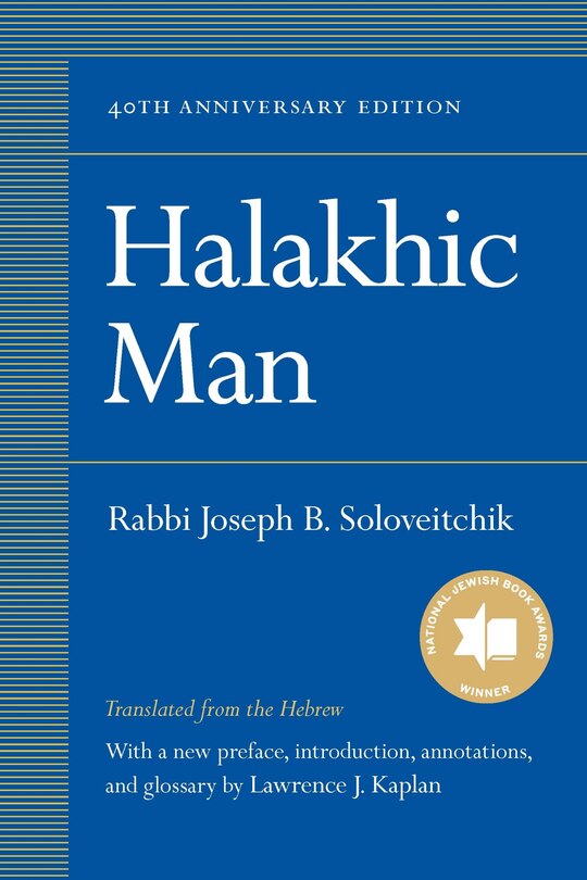 Front cover_Halakhic Man