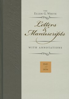 Couverture_Ellen G. White Letters & Manuscripts with Annotations