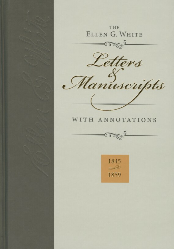 Couverture_Ellen G. White Letters & Manuscripts with Annotations