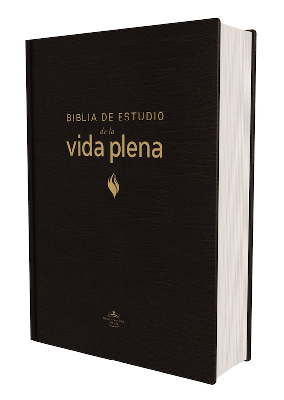 Couverture_RVR60, Biblia de estudio de la vida plena, Edición clásica, Tapa dura, Palabras de Jesús en rojo, Comfort Print